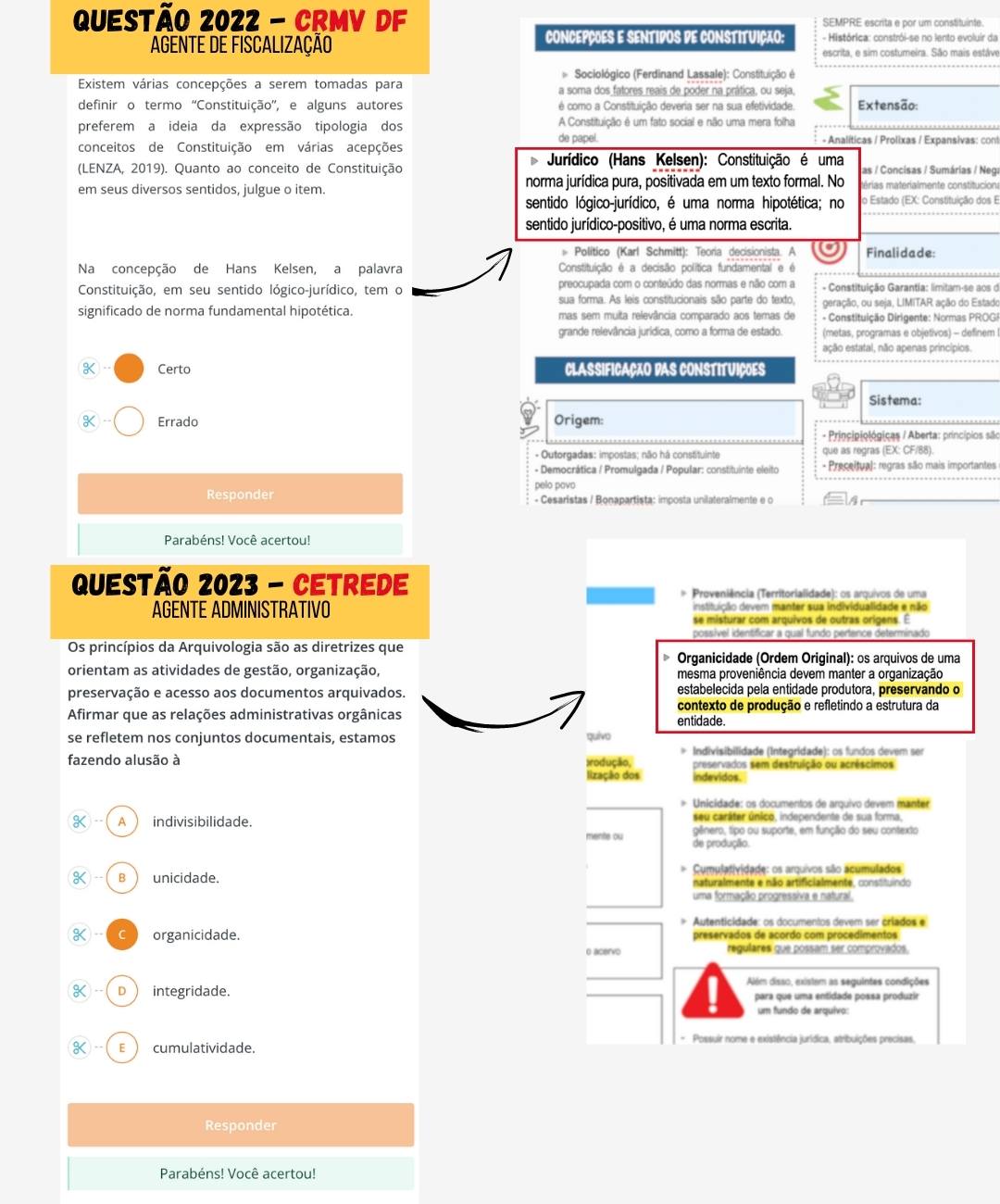 Exemplo de questões